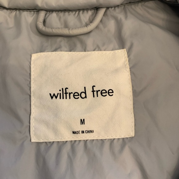 Wilfred free, women’s size medium, quilted shirt jacket (not black) - Picture 5 of 14